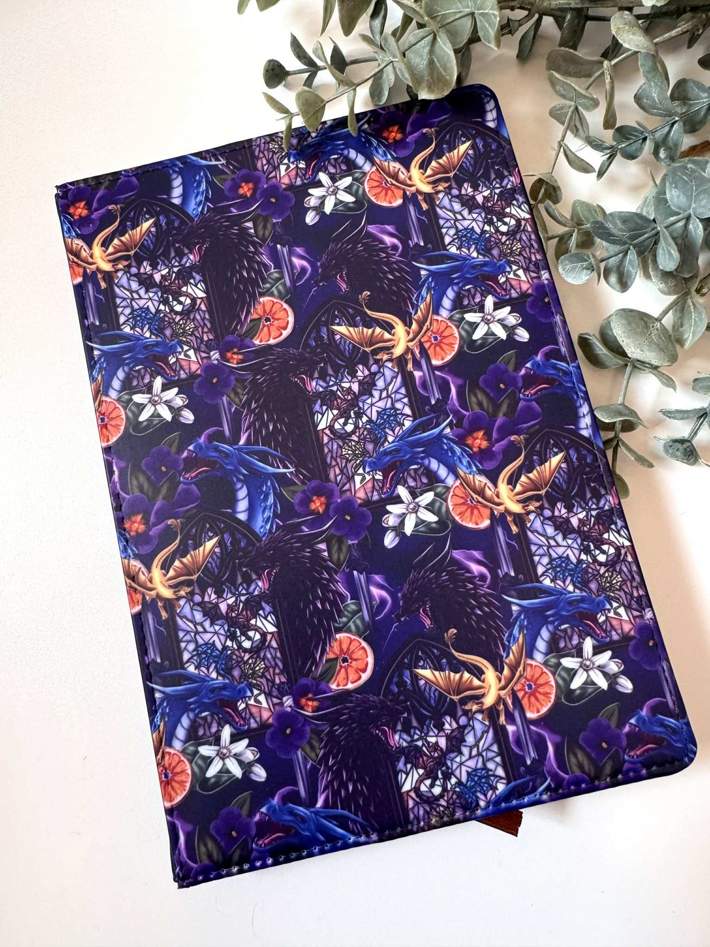 Fourth Wing Dragons Reusable Journal