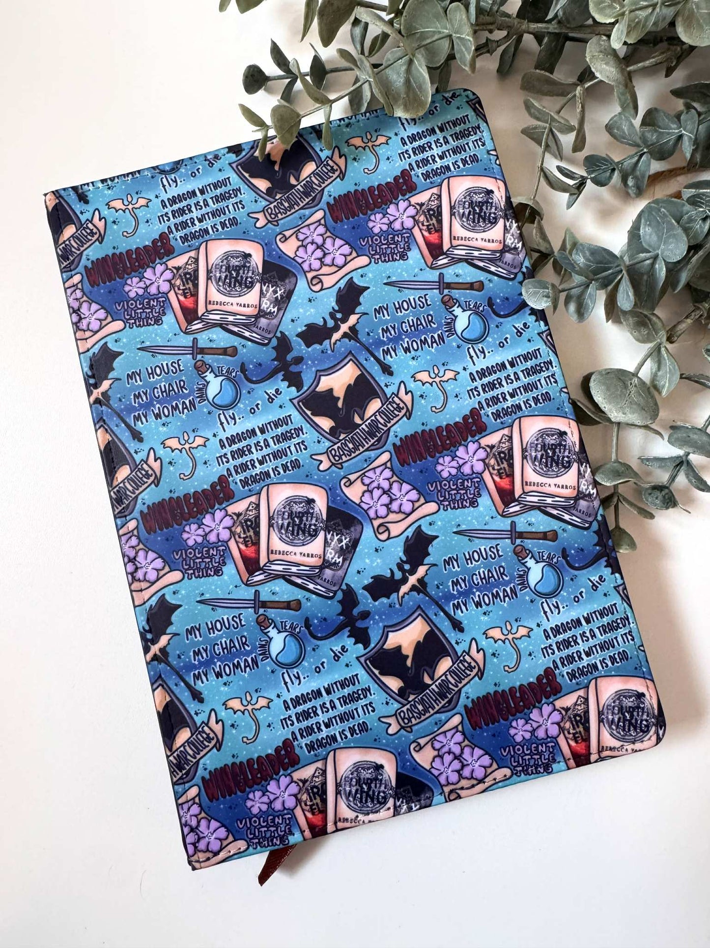 Fourth Wing Reusable Journal