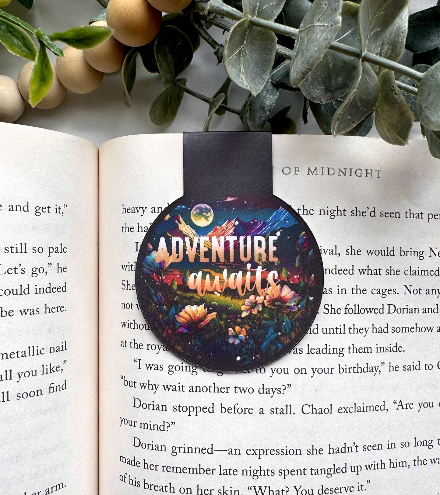 Adventure Awaits Magnetic Bookmark