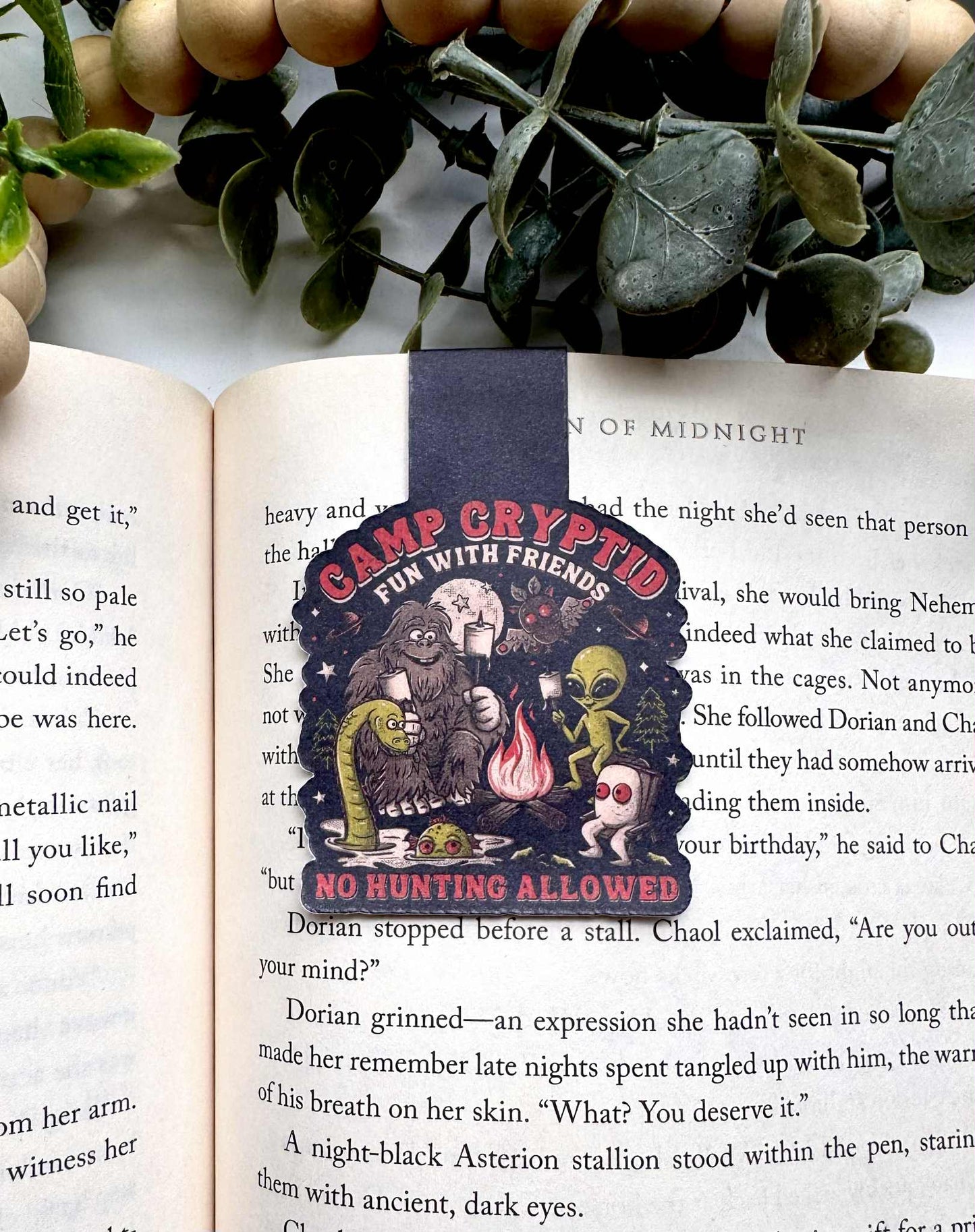 Camp Cryptid Magnetic Bookmark