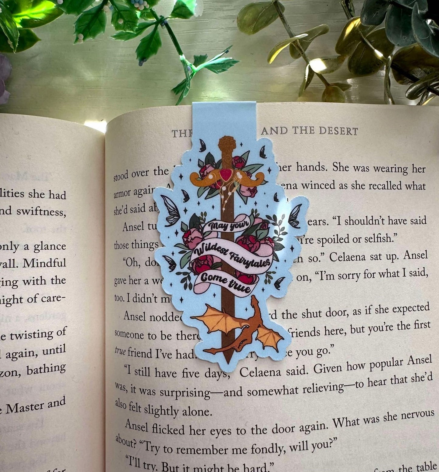 May Your Wildest Fairytales Come True Magnetic Bookmark