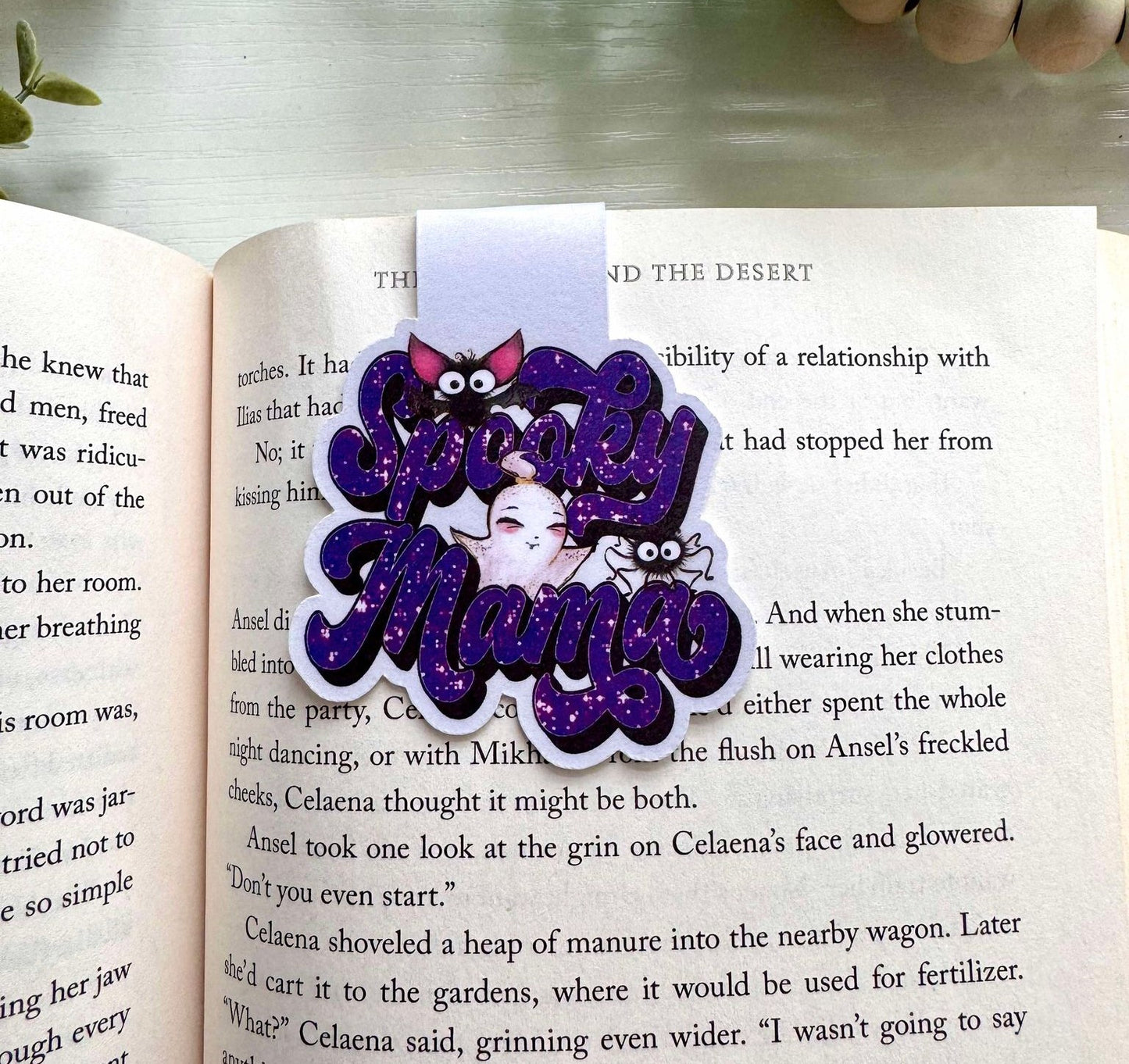 Spooky Mama Magnetic Bookmark