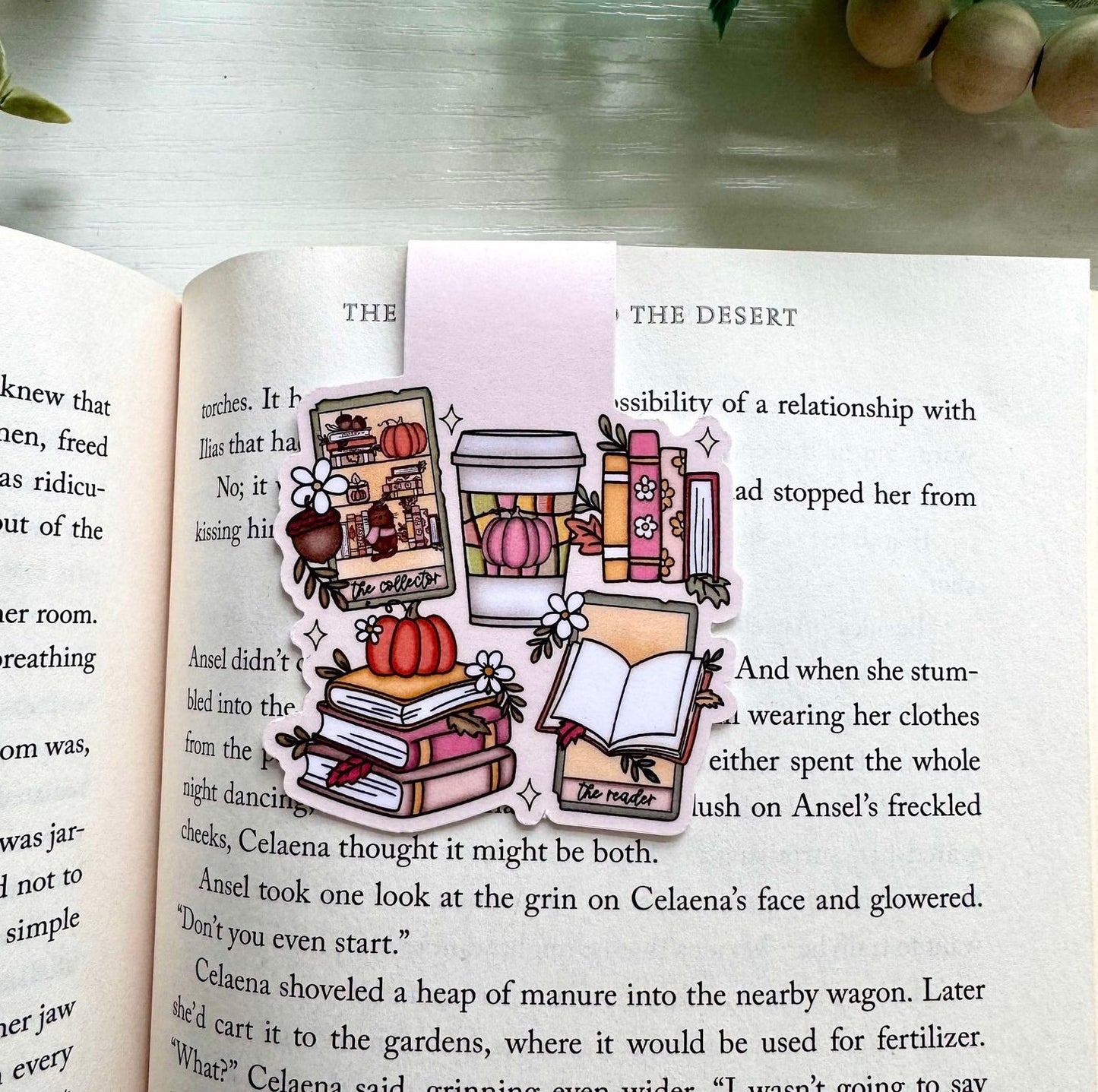 The Reader Magnetic Bookmark