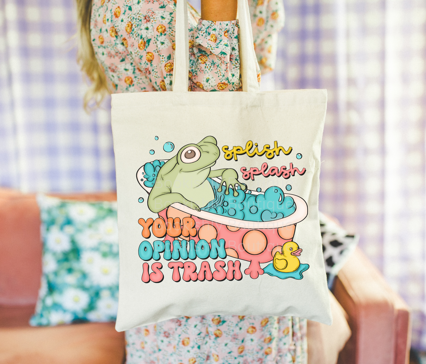 Your Opinion Is Trash Tote Bag