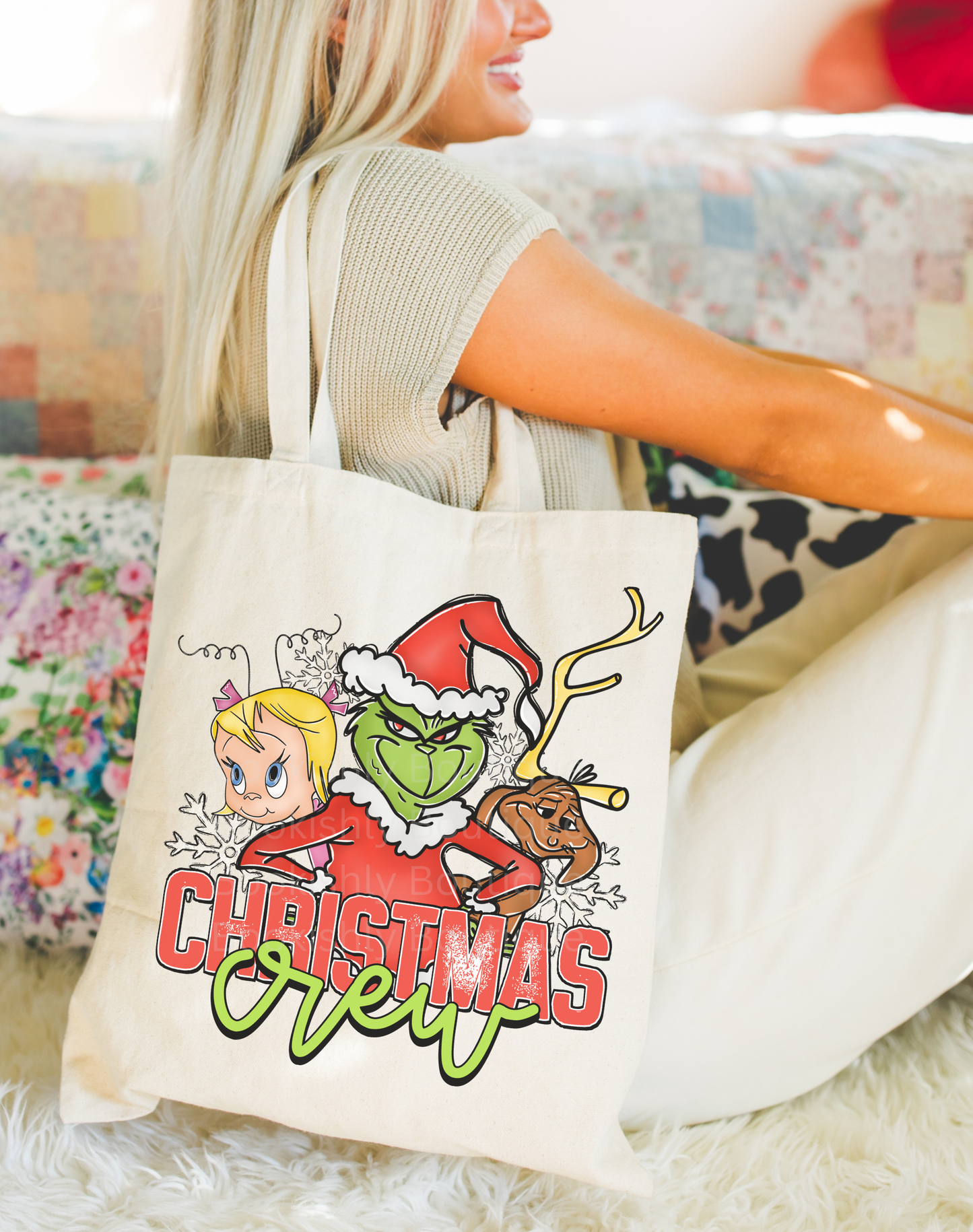 Christmas Crew Tote Bag