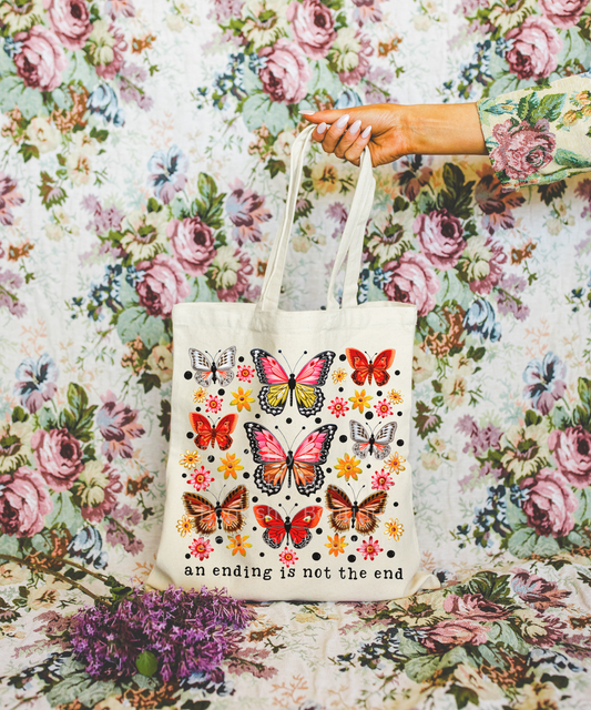 Butterfly Not The End Tote Bag