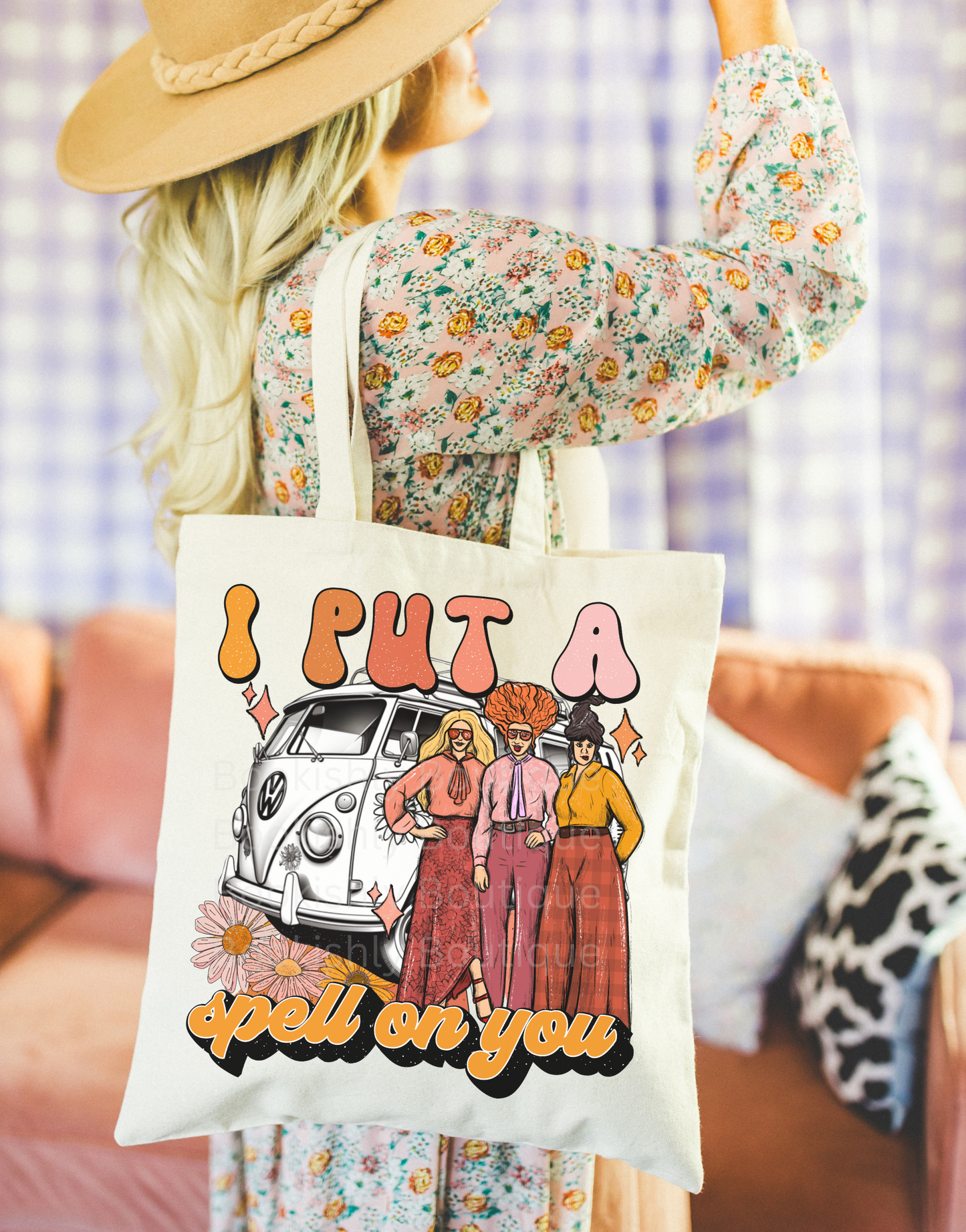 I Put A Spell On You Tote Bag