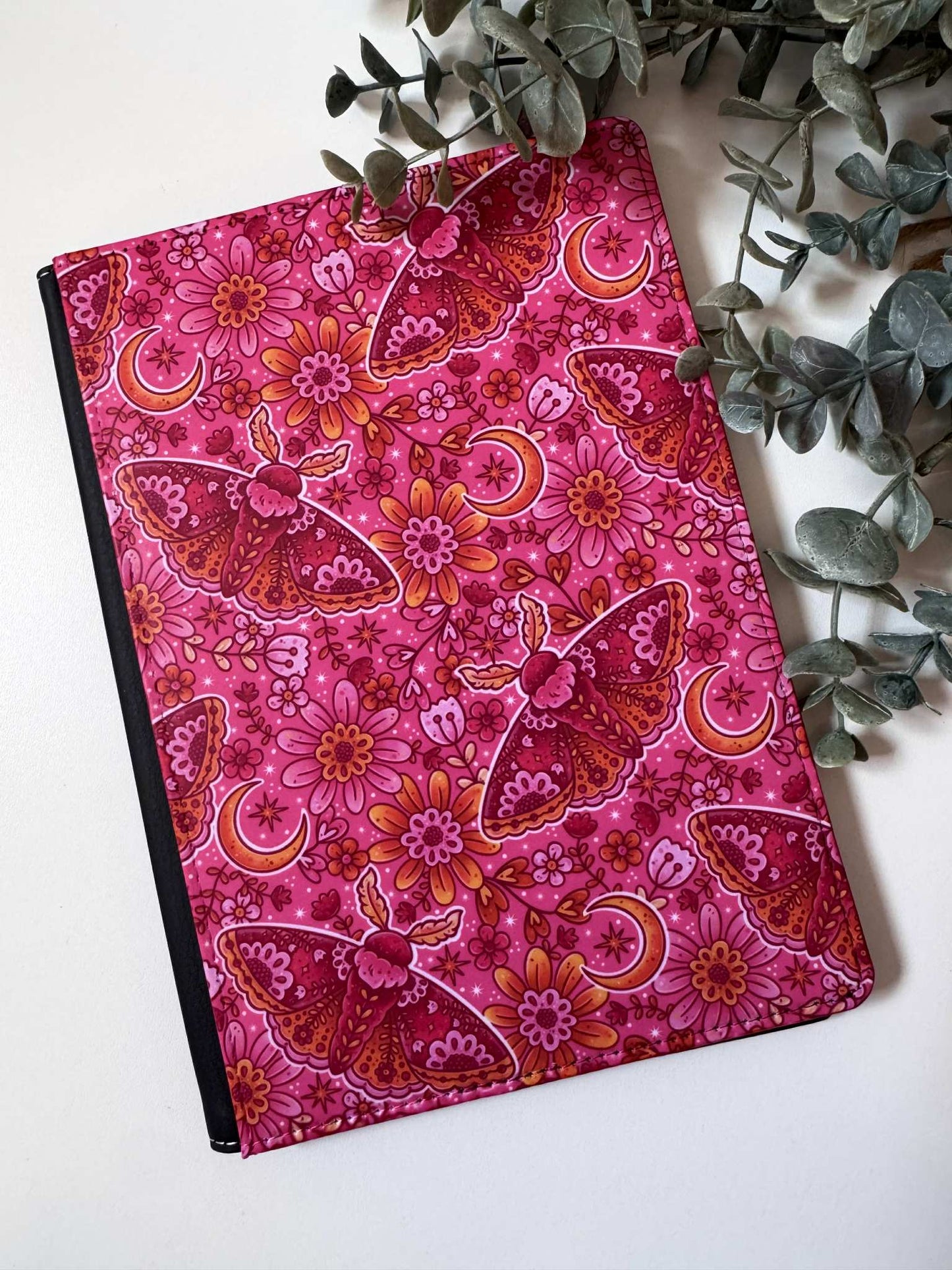 Pink Moth Reusable Journal