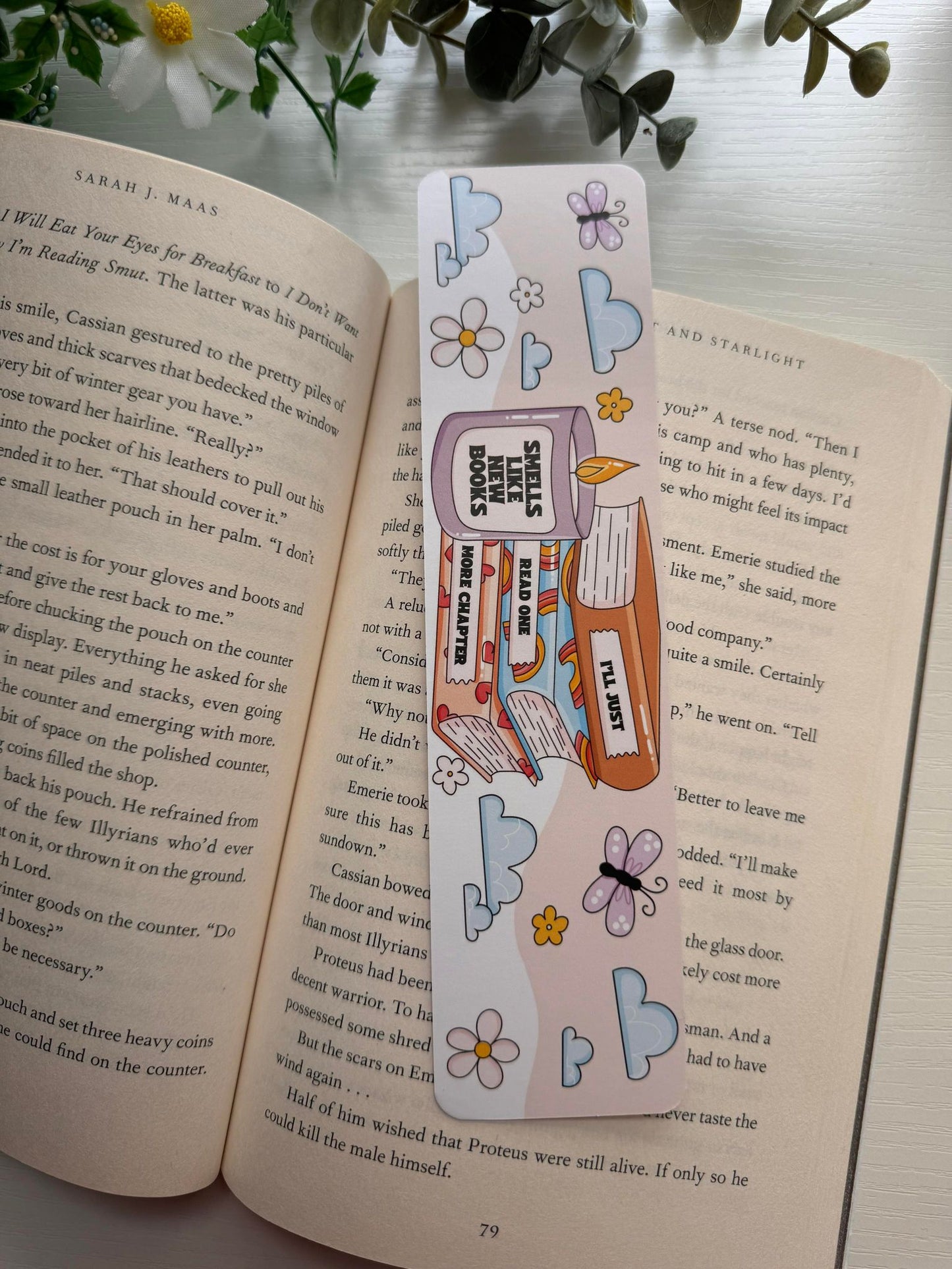 Smells Like New Books Bookmark