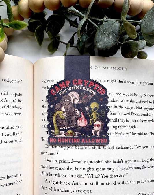 Camp Cryptid Magnetic Bookmark