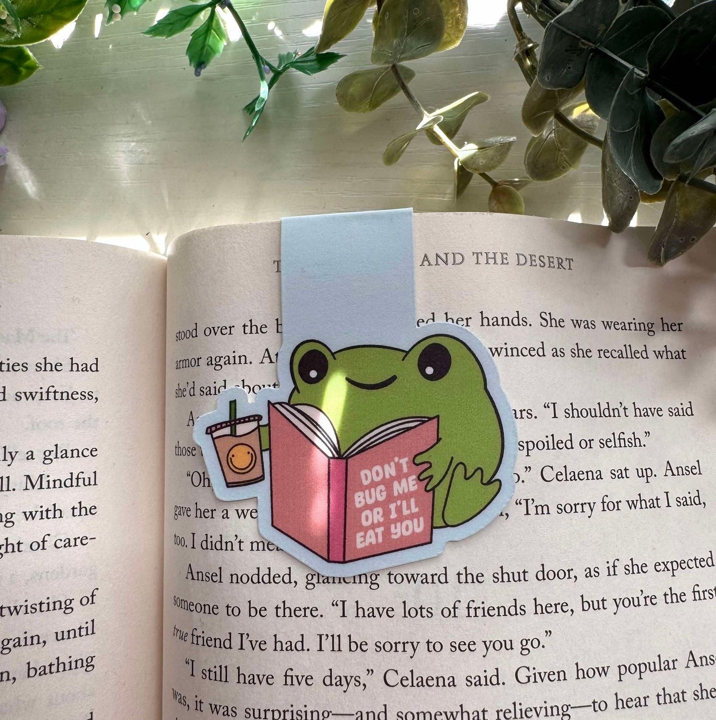 Don't Bug Me Magnetic Bookmark
