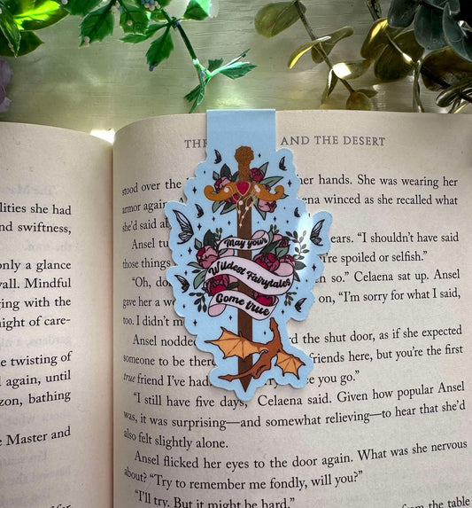 May Your Wildest Fairytales Come True Magnetic Bookmark