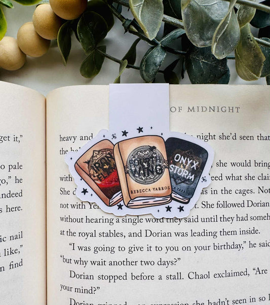 Fourth Wing Series Magnetic Bookmark