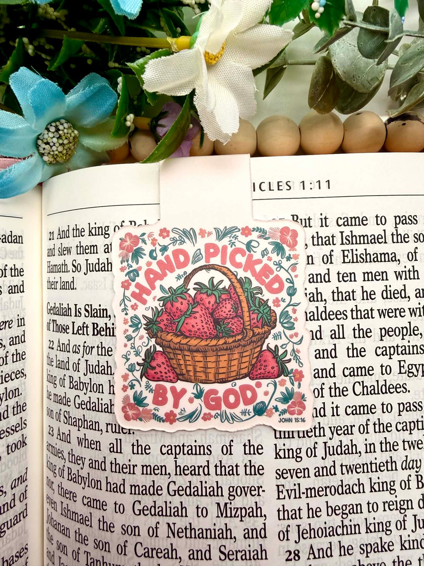 Hand Picked By God Magnetic Bookmark