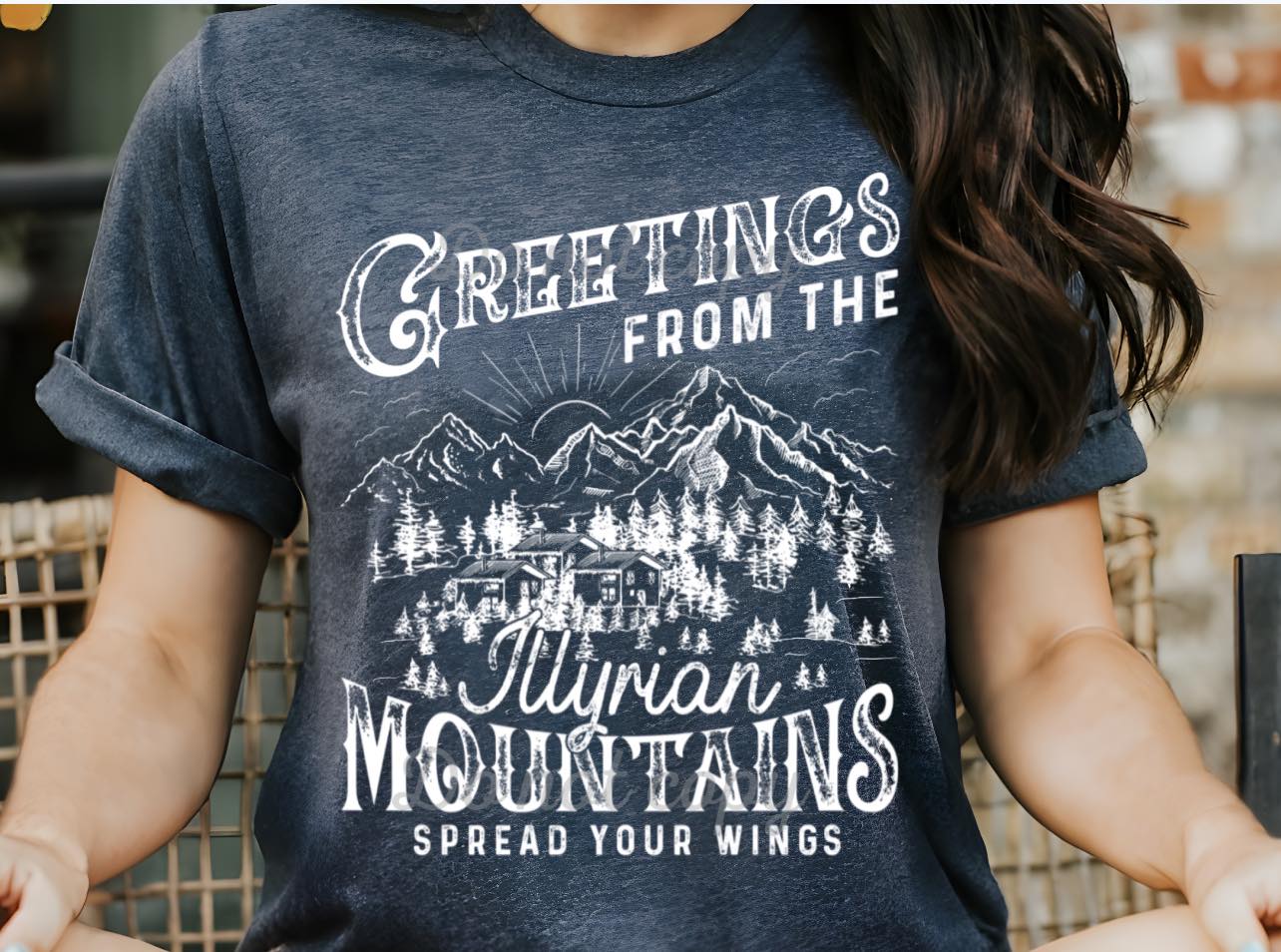 Greeting From The Illyrian Mountains Women's Tee