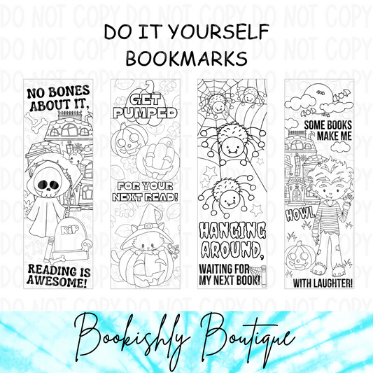 Halloween DIY Bookmark Kit