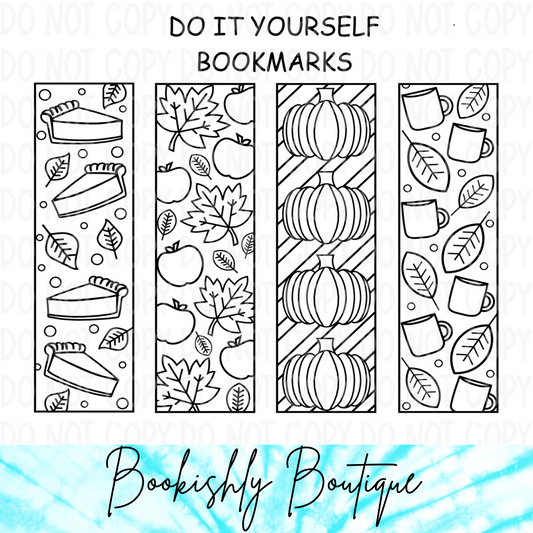 Fall Vibes DIY Bookmark Kit