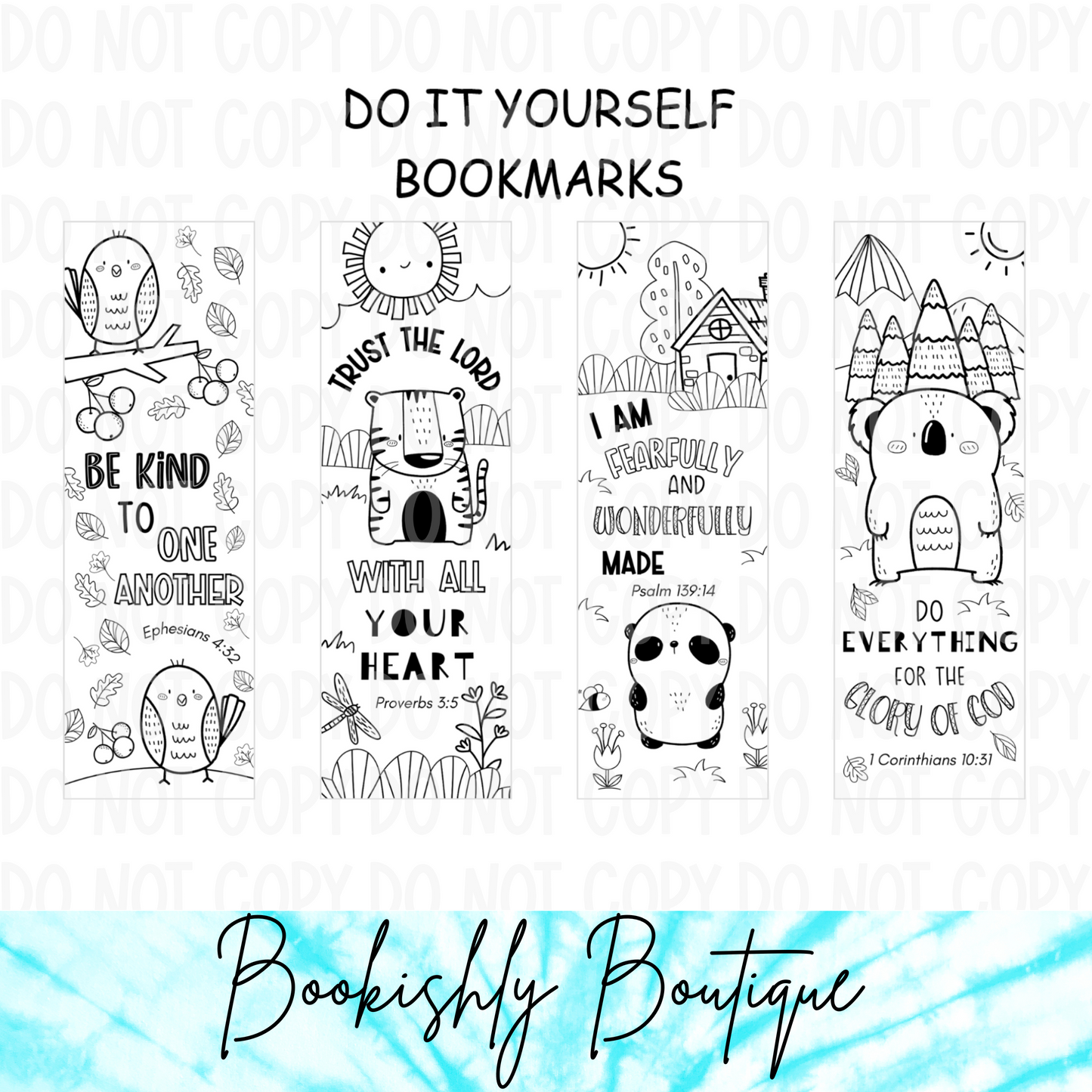 Be Kind DIY Bookmark Kit