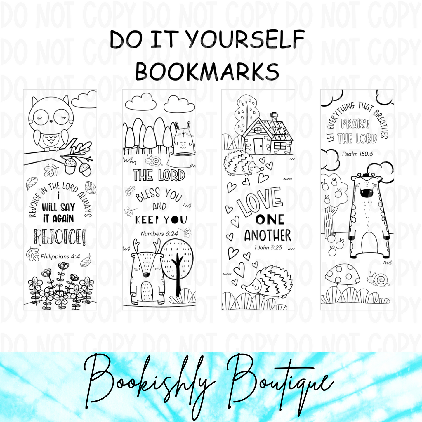 Love One Another DIY Bookmark Kit