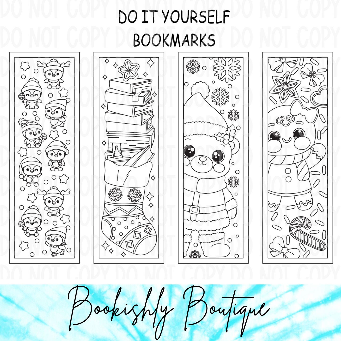 Christmas Cheer DIY Bookmark Kit