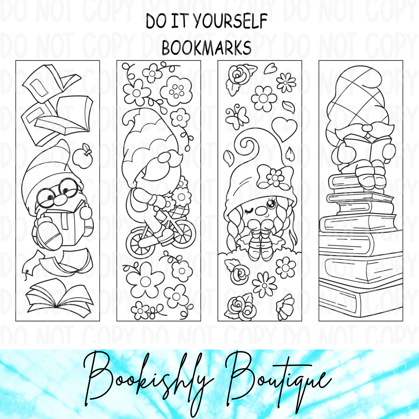 Gnomes DIY Bookmark Kit