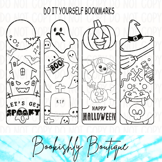 Spooky DIY Bookmark Kit