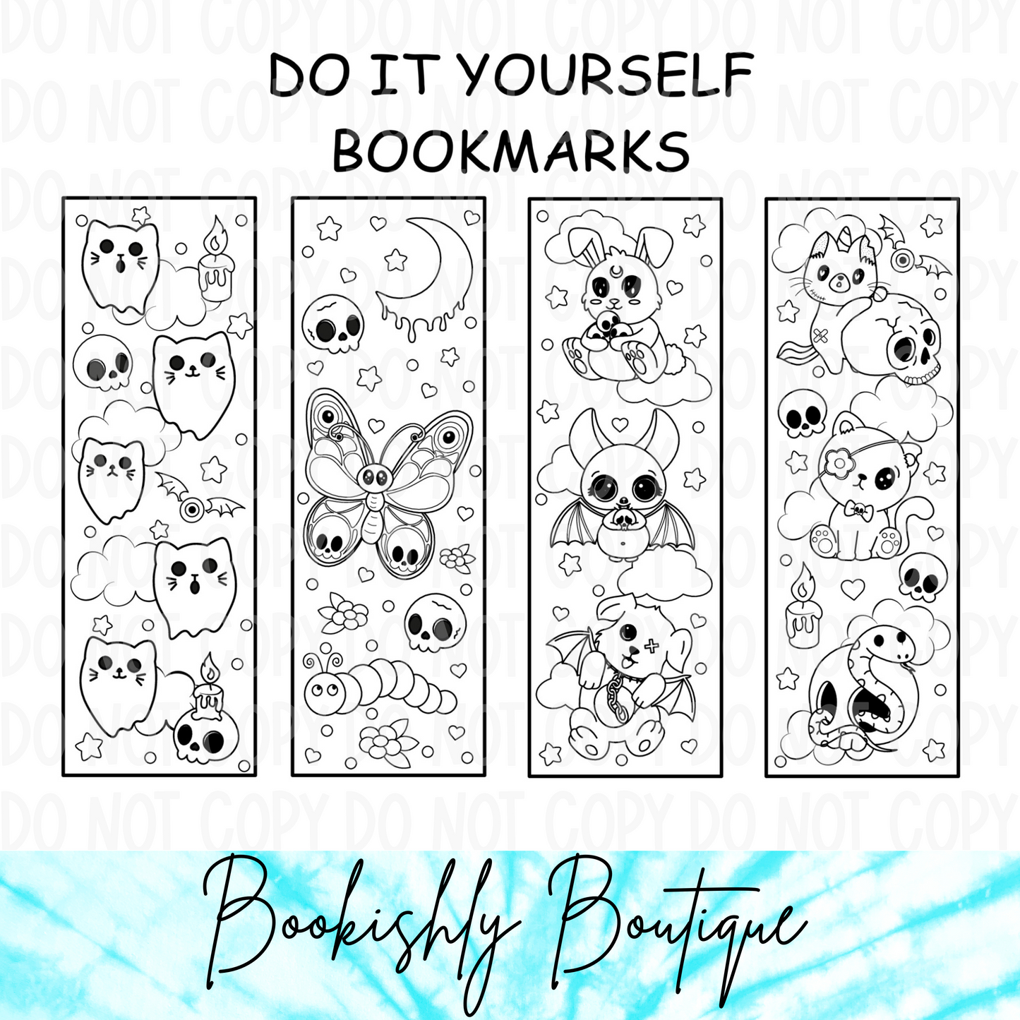 Halloween DIY Bookmark Kit