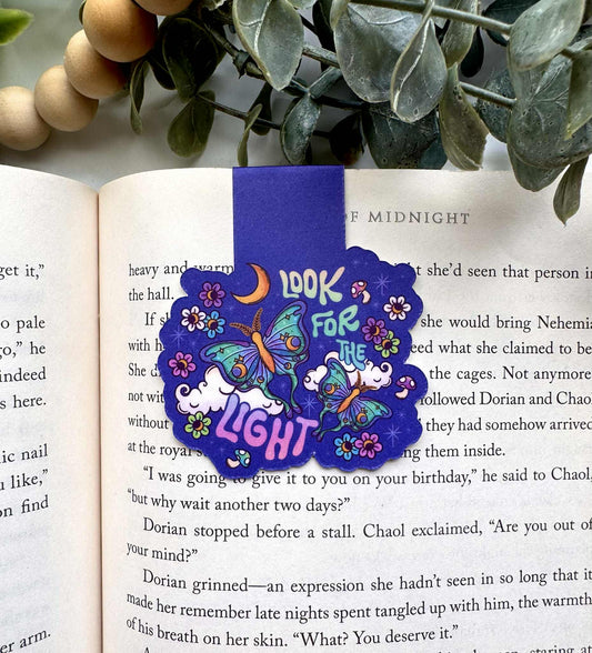 Look For The Light Magnetic Bookmark
