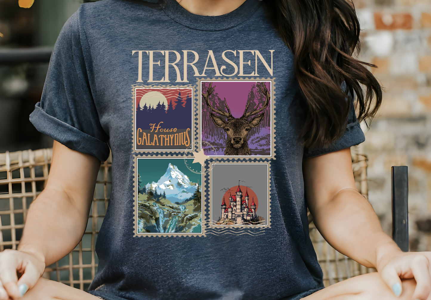 Terrasen Stamps Women's Tee