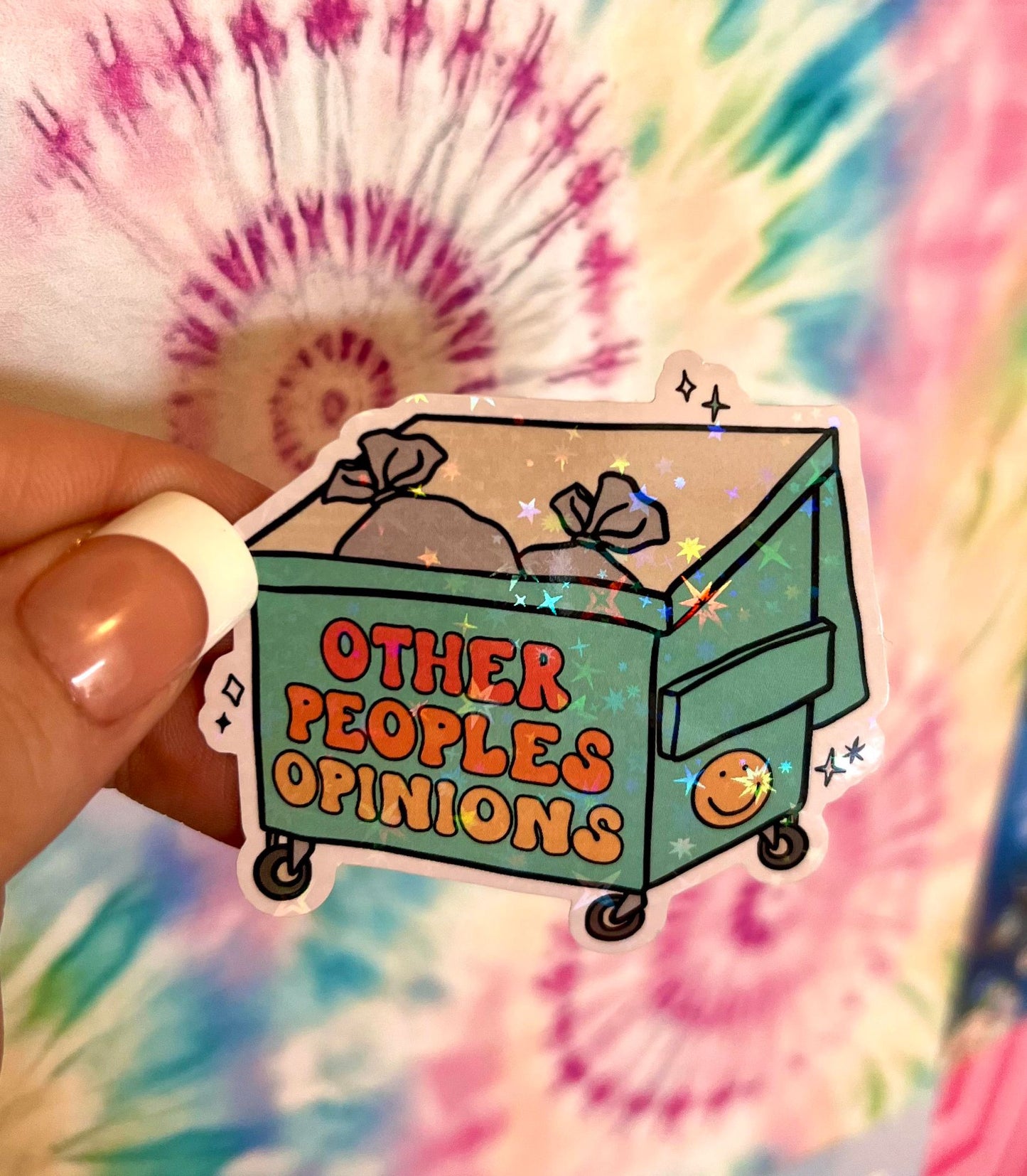 Other Peoples Opinions Sticker