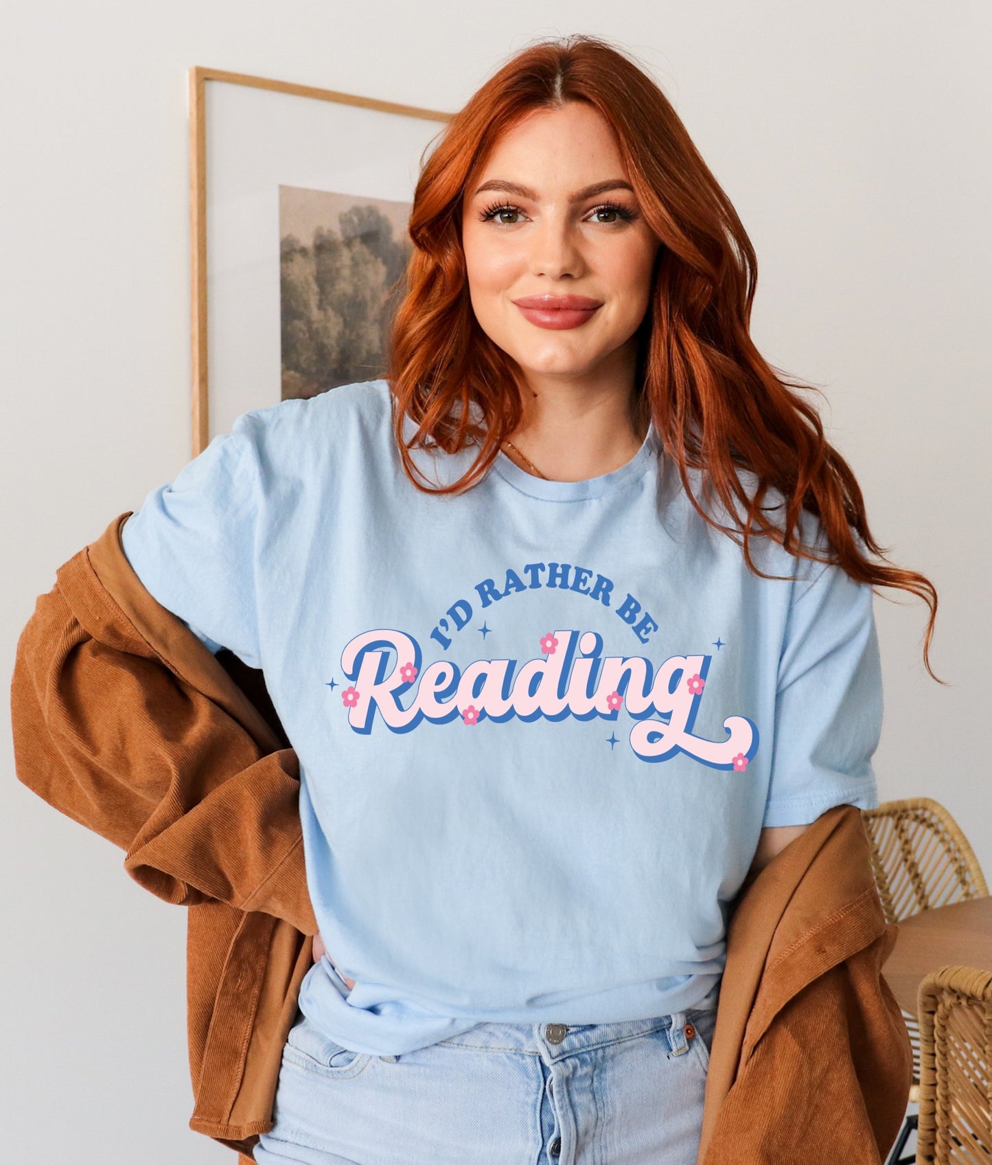 I'd Rather Be Reading Women's Tee