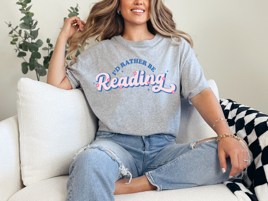 I'd Rather Be Reading Women's Tee