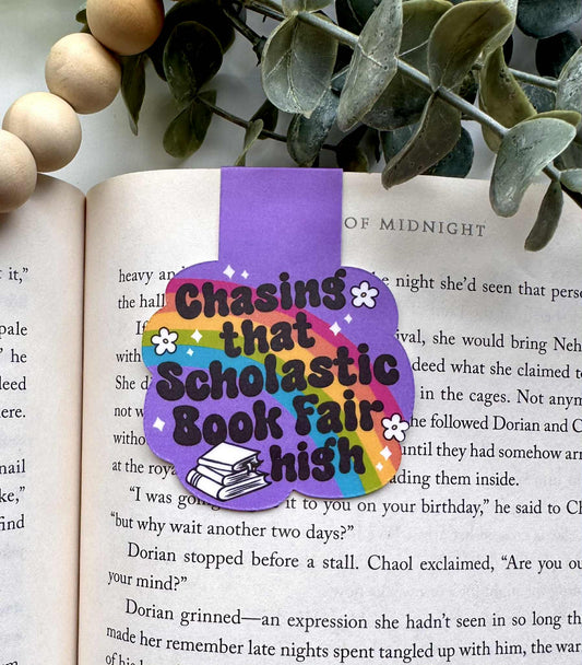 Scholastic Book Fair Magnetic Bookmark