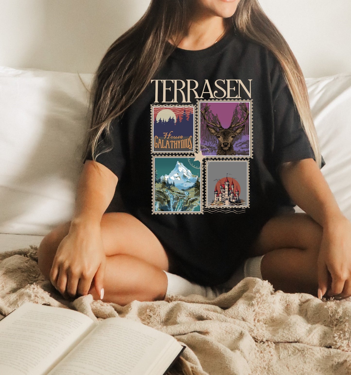 Terrasen Stamps Women's Tee